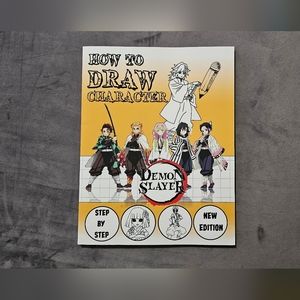 Demon Slayer How To Draw Character book. Anime